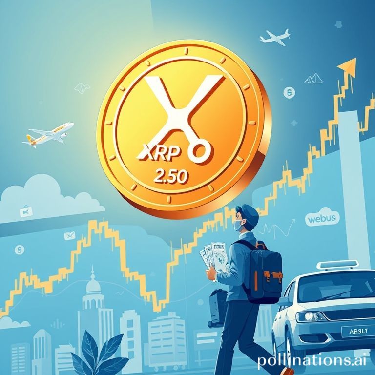 XRP Holds Steady Near $2.50 as Selling Pressure Eases; Company Webus Integrates XRP for Tokenized Travel Rewards