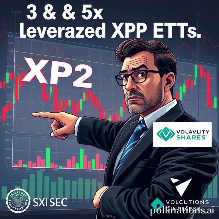 Mr. Scott Melker Criticizes Company Volatility Shares' Proposal for 3x and 5x Leveraged XRP ETFs